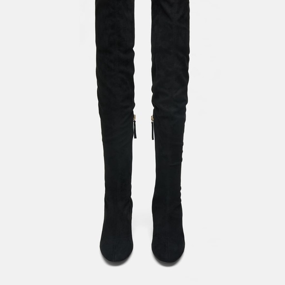 OVER-THE-KNEE HEELED BOOTS - Picture 3 of 5